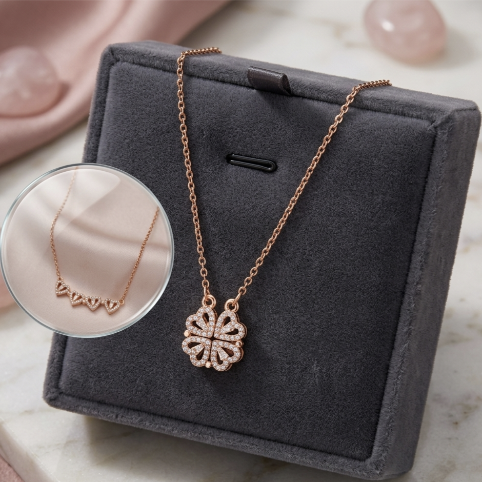 NYXLI Love Clover Diamond Chain