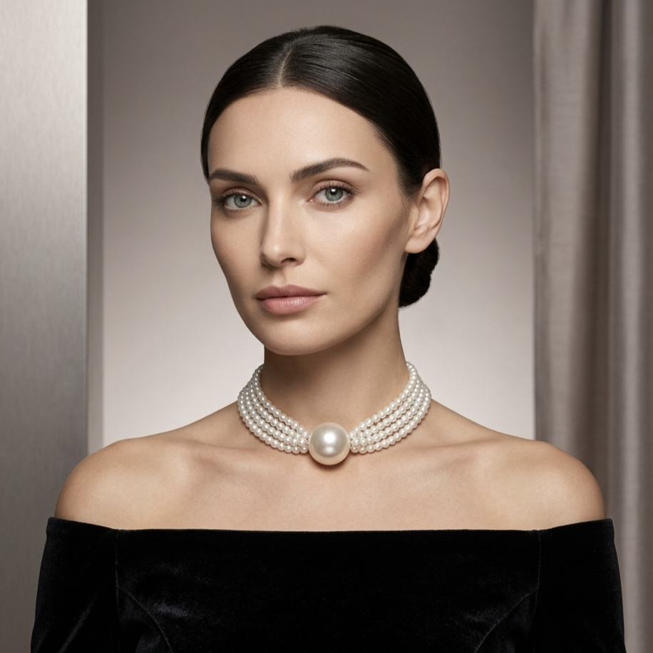 NYXLI Luxe White Pearl Set